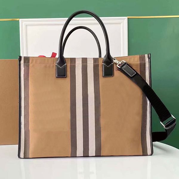 plaid handbag tote shopping bag canvas leather removable wide strap fashion letters high-capacity crossbody bags travel handbags 45cm
plaid handbag tote shopping bag canvas leather removable wide strap fashion letters high-capacity crossbody bags travel handbags 45cm