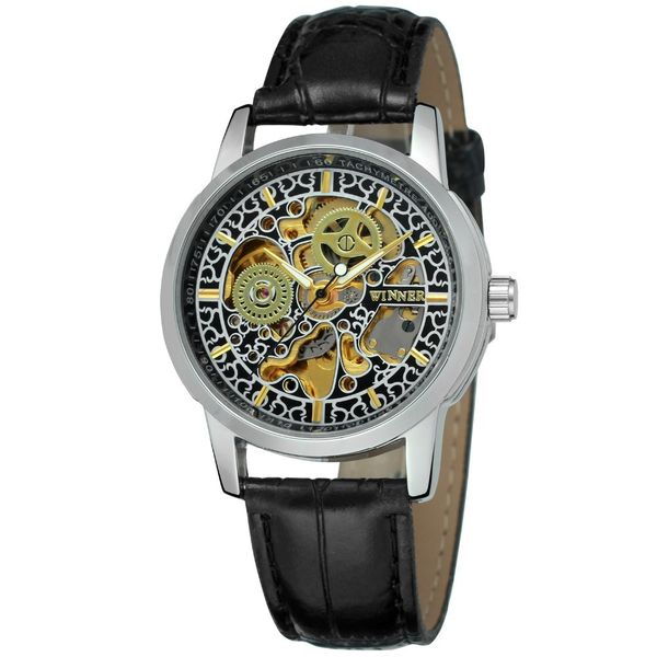 50pcs/lot winner-d302 silver case winner skeleton watch leather mechanical wholesale hollow out wristwatches
50pcs/lot winner-d302 silver case winner skeleton watch leather mechanical wholesale hollow out wristwatches