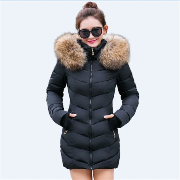 newwomen's parka long women's fake fur collarwoman down winter jacket women 200928, Black
newwomen's parka long women's fake fur collarwoman down winter jacket women 200928, Black