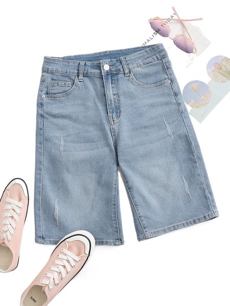 cat scratch bermuda denim shorts 60dj#, White;black
cat scratch bermuda denim shorts 60dj#, White;black