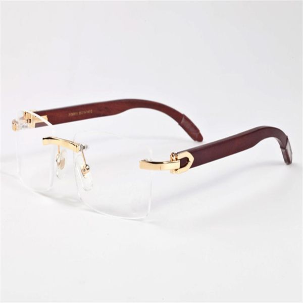 fashion sunglasses gold metal frame clear lens wood sunglasses glasses for mens rimless buffalo horn sun glasses with boxes case l237a, White;black
fashion sunglasses gold metal frame clear lens wood sunglasses glasses for mens rimless buffalo horn sun glasses with boxes case l237a, White;black