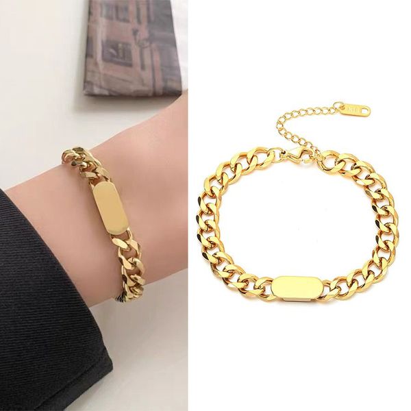 stainless steel bracelets cold color wrist chain bangles accessories luxury designer style african jewelry dubai christmas gift female simpl, Black
stainless steel bracelets cold color wrist chain bangles accessories luxury designer style african jewelry dubai christmas gift female simpl, Black