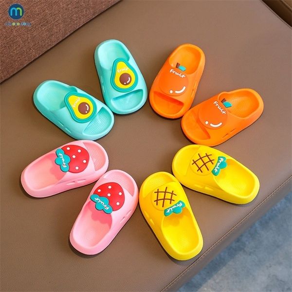 cartoon fruit kids slippers for boys summer beach indoor slippers cute girl home soft sole nonslip children shoes miaoyoutong 220621, Black;grey
cartoon fruit kids slippers for boys summer beach indoor slippers cute girl home soft sole nonslip children shoes miaoyoutong 220621, Black;grey