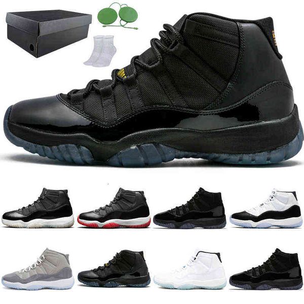 original men popular high 11s basketball shoes cool grey concord 23 cap and gown, Black
original men popular high 11s basketball shoes cool grey concord 23 cap and gown, Black