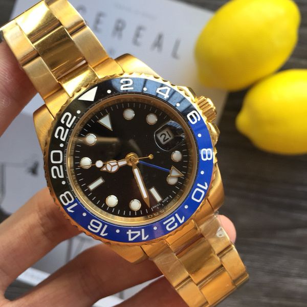 luxury mens womens watches automatic mechanical 40mm watch 316l stainless steel blue black ceramic sapphire glass super luminous wristwatche, Slivery;brown
luxury mens womens watches automatic mechanical 40mm watch 316l stainless steel blue black ceramic sapphire glass super luminous wristwatche, Slivery;brown