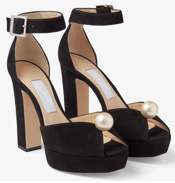 summer socorie sandals shoes for women suede leather platform pumps with pearl detailing peep toe high heels lady dress party wedding box eu, Black
summer socorie sandals shoes for women suede leather platform pumps with pearl detailing peep toe high heels lady dress party wedding box eu, Black