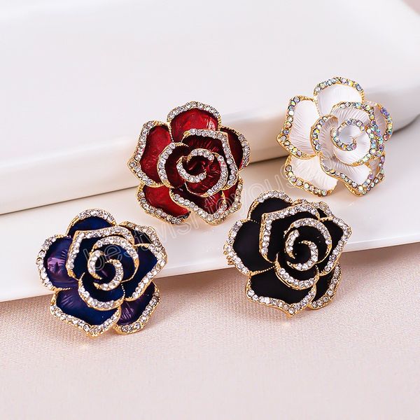 rhinestone brooches for women metal flower coat handbag pins brooch badges fashion jewelry gift accessories, Gray
rhinestone brooches for women metal flower coat handbag pins brooch badges fashion jewelry gift accessories, Gray
