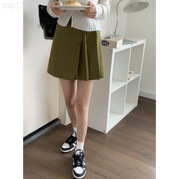 designerhuang zheng's irregular pleated skirt female 2022 spring korean version high waist thin a-shaped short 121qd7030 luxurious, White
designerhuang zheng's irregular pleated skirt female 2022 spring korean version high waist thin a-shaped short 121qd7030 luxurious, White