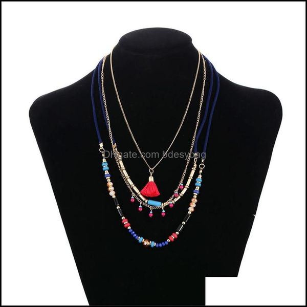 pendant necklaces pendants jewelry bohemian fashion ethnic style mti layer rice bead chain tassel holiday neckla dhtji, Silver
pendant necklaces pendants jewelry bohemian fashion ethnic style mti layer rice bead chain tassel holiday neckla dhtji, Silver