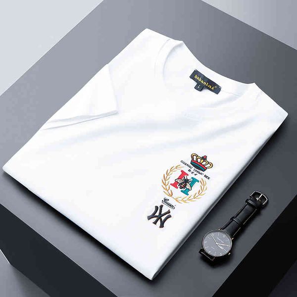 men's t-shirts trendy men's summer round neck short sleeve t-shirt half shirt loose mercerized cotton pure style 5y5u, White;black
men's t-shirts trendy men's summer round neck short sleeve t-shirt half shirt loose mercerized cotton pure style 5y5u, White;black