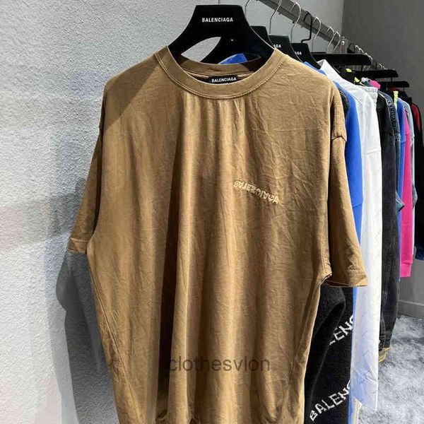european and american 2022 designer t shirts balencaigass trendy tshirt paris embroidered letters loose short sleeved, White;black
european and american 2022 designer t shirts balencaigass trendy tshirt paris embroidered letters loose short sleeved, White;black
