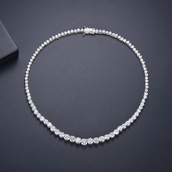trendy lovers necklace lab diamond cz stone white gold filled chorker pendant necklaces for women bridal party wedding jewelry, Silver
trendy lovers necklace lab diamond cz stone white gold filled chorker pendant necklaces for women bridal party wedding jewelry, Silver