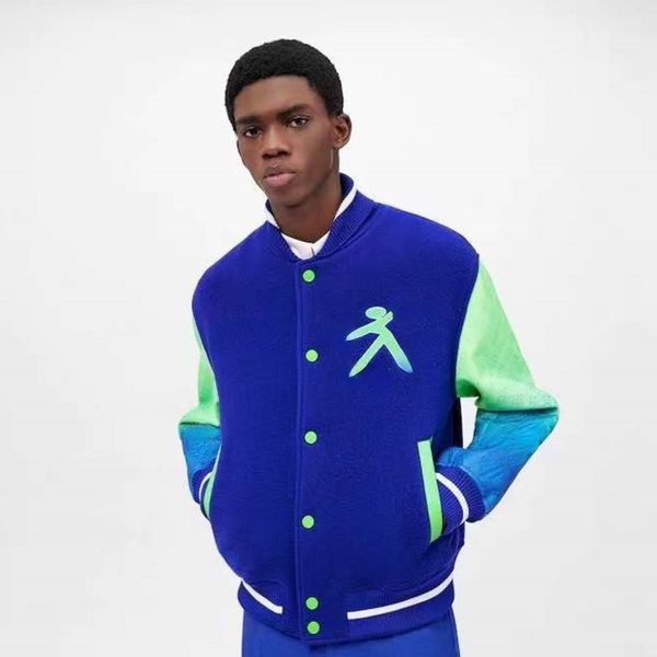 selling designer baseball jackets luxury brands liousv gradient cashmere jacket heavy industry embroidered stand collar coats for men, Black;brown
selling designer baseball jackets luxury brands liousv gradient cashmere jacket heavy industry embroidered stand collar coats for men, Black;brown
