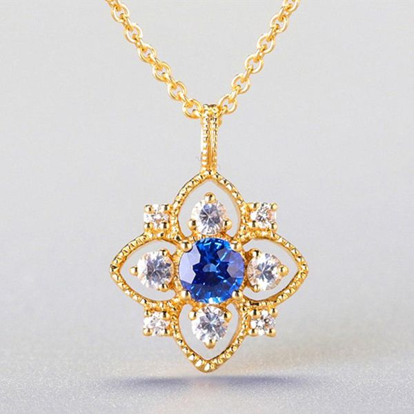 lockets blue crystal sapphire gemstones small pendant necklace for women 14k gold color choker chain jewelry bijoux vintage carving gift, Silver
lockets blue crystal sapphire gemstones small pendant necklace for women 14k gold color choker chain jewelry bijoux vintage carving gift, Silver