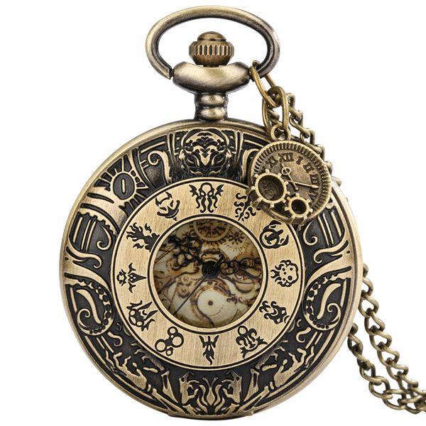 bronze carved roman number cover pocket watch men women quartz analog clock necklace pendant chain collectable timepiece, Slivery;golden
bronze carved roman number cover pocket watch men women quartz analog clock necklace pendant chain collectable timepiece, Slivery;golden