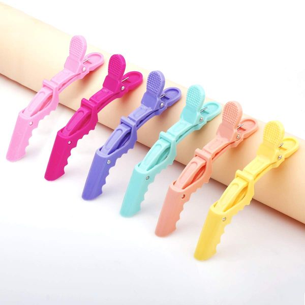 accessories plastic alligator hair clips 6pcs/pack professional alligator clips for hair clips for styling hair styling aligator, Silver
accessories plastic alligator hair clips 6pcs/pack professional alligator clips for hair clips for styling hair styling aligator, Silver
