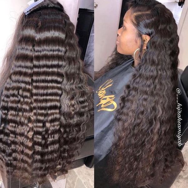 lx brand deep wave frontal wig human hair lace closure transparent lace frontal 5x5 lace closure wig human hair 5x5 32 34 inch frontfac, Black
lx brand deep wave frontal wig human hair lace closure transparent lace frontal 5x5 lace closure wig human hair 5x5 32 34 inch frontfac, Black
