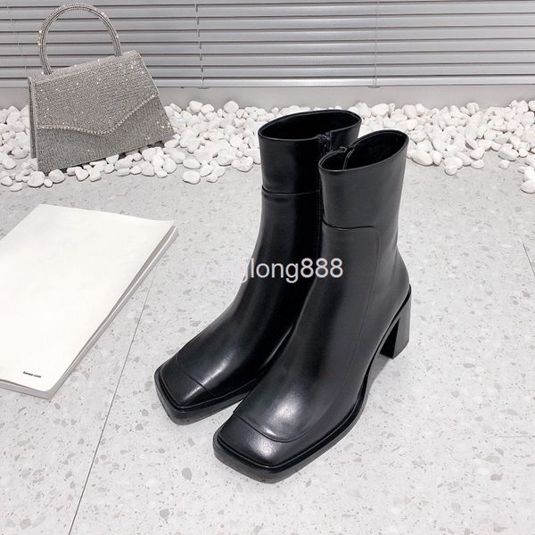boots the spring and autumn single boots row black bare martin fashion square head thick heel side zipper middle tube high short
boots the spring and autumn single boots row black bare martin fashion square head thick heel side zipper middle tube high short