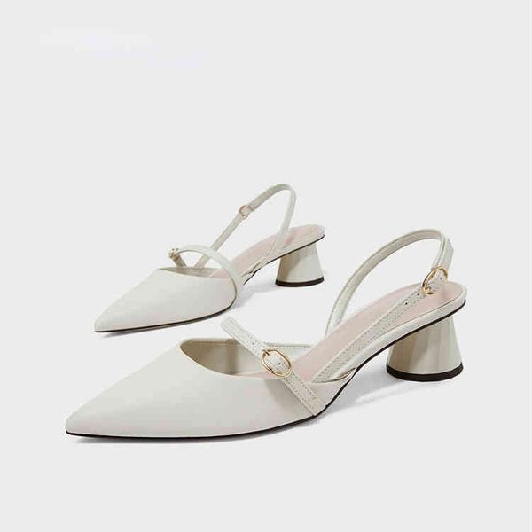 spring and summer women's back trip high heels small with pointed thick heels sandals, Black
spring and summer women's back trip high heels small with pointed thick heels sandals, Black
