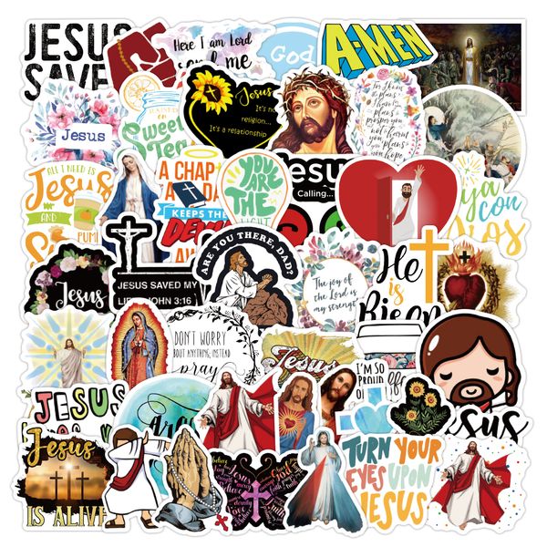 50pcs jesus christians cartoon graffiti stickers waterproof for lapskateboard suitcase er luggage motorcycle diy decals
50pcs jesus christians cartoon graffiti stickers waterproof for lapskateboard suitcase er luggage motorcycle diy decals