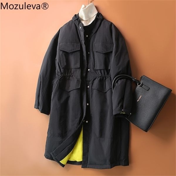 coat autumn winter white duck down jacket women's middle and long style 210416, Black
coat autumn winter white duck down jacket women's middle and long style 210416, Black