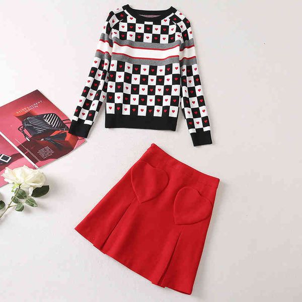 women's two piece pants autumn and winter shenzhen nanyou women's black white checkerboard knit shirt love paste cloth skirt two p
women's two piece pants autumn and winter shenzhen nanyou women's black white checkerboard knit shirt love paste cloth skirt two p