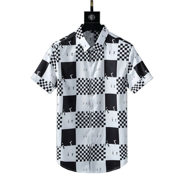 2022 summer men's luxury designer clothing fashion plaid shirt business casual shirt sizem-3xl, White;black
2022 summer men's luxury designer clothing fashion plaid shirt business casual shirt sizem-3xl, White;black
