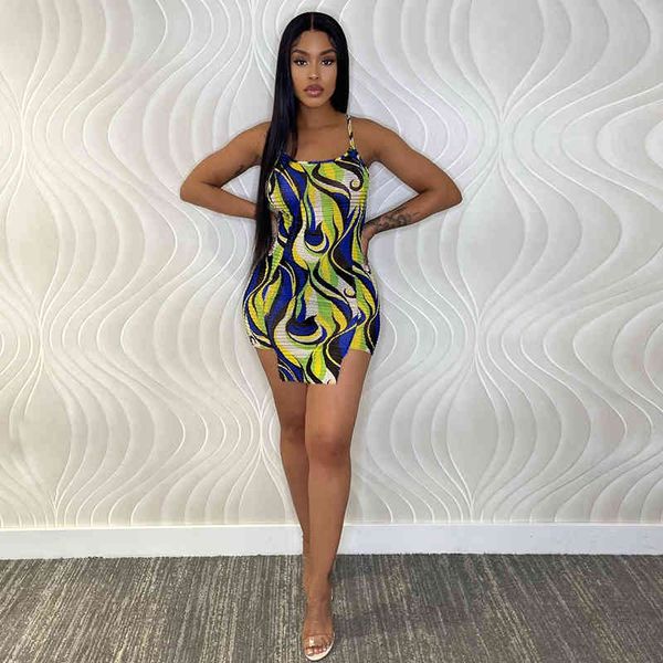 2022 women's dresses summer new suspender multicolor temperament club party mini, Black;gray
2022 women's dresses summer new suspender multicolor temperament club party mini, Black;gray