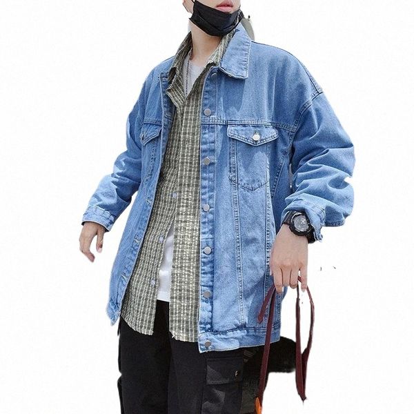 autumn winter 2021 teenagers cowboy denim jacket men's loose trendy brand youth light-colored blouse male korean jackets i0qk#, Black;brown
autumn winter 2021 teenagers cowboy denim jacket men's loose trendy brand youth light-colored blouse male korean jackets i0qk#, Black;brown