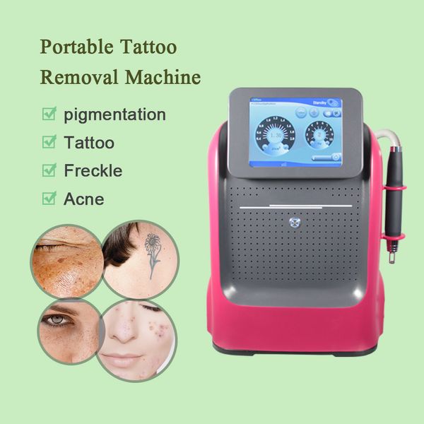 

1200w big power picosecond machine 755 1320 1064 532nm spot tattoo removal skin rejuvenation device q switch nd yag pico laser beauty equipm, Black