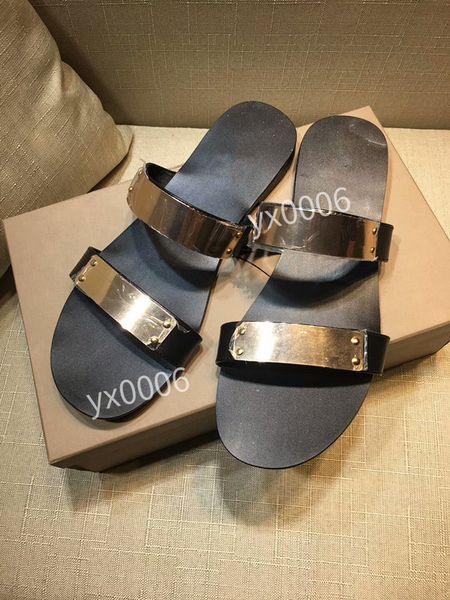 men and womens designer sandals foam rubber sandal fashion platform slides triangle metal slippers retro beach loafers round toe sandal, Black
men and womens designer sandals foam rubber sandal fashion platform slides triangle metal slippers retro beach loafers round toe sandal, Black