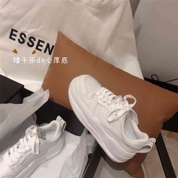 dress shoes dongdamen high sense small white shoes spring women's leather thick soled increased leisure sports yo1o, Black
dress shoes dongdamen high sense small white shoes spring women's leather thick soled increased leisure sports yo1o, Black