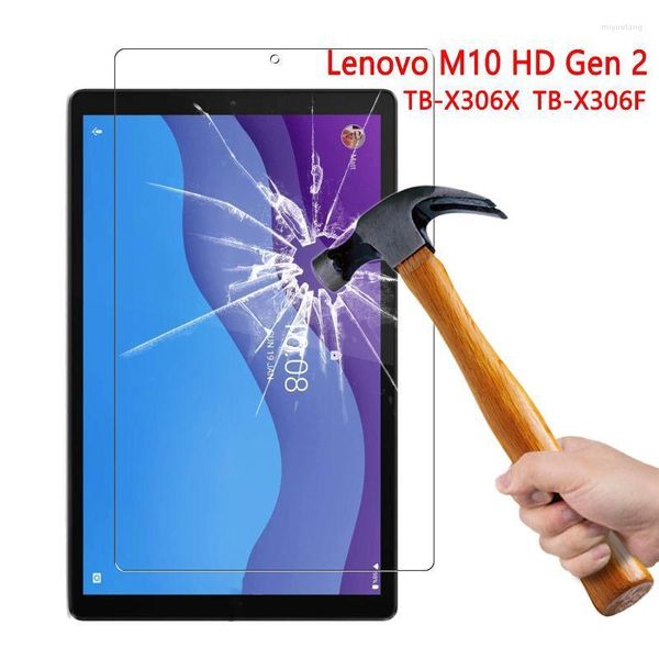 Image of Tablet PC Screen Protectors For Lenovo Tab M10 HD 2nd Gen Tempered Glass Protector 9H Safety Protective Film On TB-X306X TB-X306FTablet