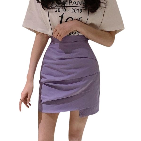 skirts summer women high waist purple mini skirt fashion female irregular solid color retro a-line n31j#, Black
skirts summer women high waist purple mini skirt fashion female irregular solid color retro a-line n31j#, Black