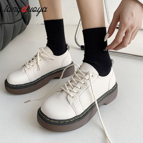 black white vintage shoes women 2022 spring autumn fashion comfortable lace up platform oxford loafers casual boat shoes
black white vintage shoes women 2022 spring autumn fashion comfortable lace up platform oxford loafers casual boat shoes