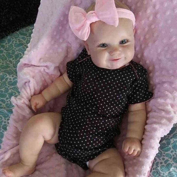 50/60cm reborn baby dolls maddie real soft touch with hand-drawing hair handmade art gift doll toy bonecas bebe aa220325
50/60cm reborn baby dolls maddie real soft touch with hand-drawing hair handmade art gift doll toy bonecas bebe aa220325