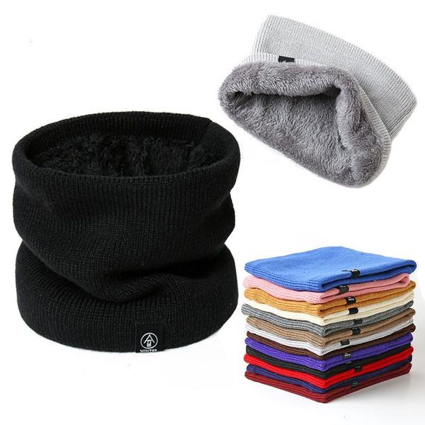 neck scarf winter women men solid knitting collar thick warm velveted rings scarves allmatch muffler, Blue;gray
neck scarf winter women men solid knitting collar thick warm velveted rings scarves allmatch muffler, Blue;gray