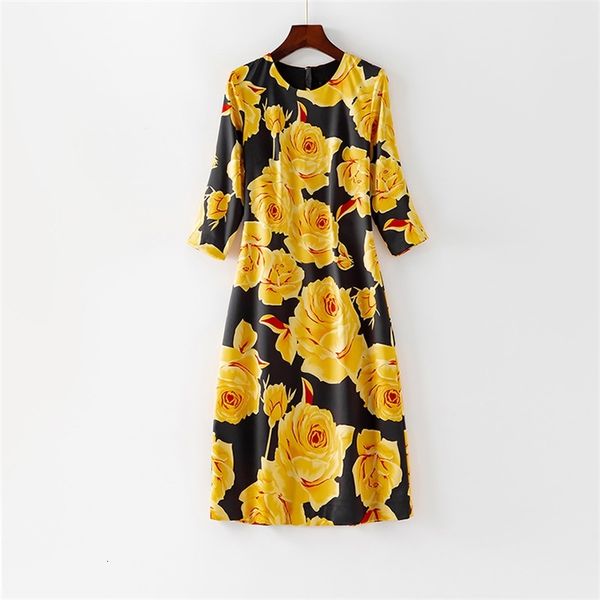casual dresses 2022 spring and autumn seven point sleeve slim wrap hip dress temperament yellow rose printed skirt ak2298 wijj, Black;gray
casual dresses 2022 spring and autumn seven point sleeve slim wrap hip dress temperament yellow rose printed skirt ak2298 wijj, Black;gray