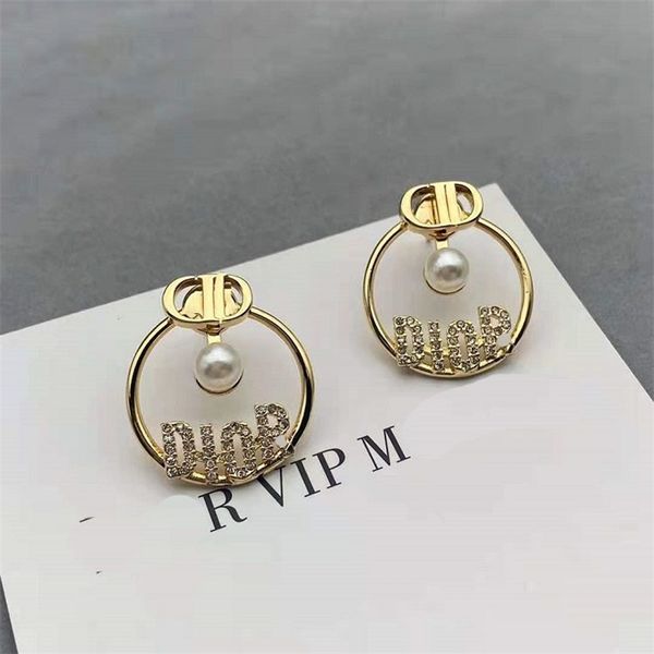 jewelry 50% off 2022 letter diamond pearl ring brass fashion earrings 925 silver needle, Golden
jewelry 50% off 2022 letter diamond pearl ring brass fashion earrings 925 silver needle, Golden