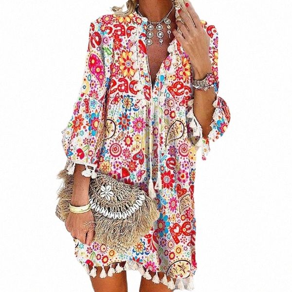 casual dresses retro floral print tassel summer beach dress women fashion 3/4 flare sleeve a-line mini spring elegant v neck female v3dd#, Black;gray
casual dresses retro floral print tassel summer beach dress women fashion 3/4 flare sleeve a-line mini spring elegant v neck female v3dd#, Black;gray