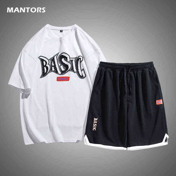 summer mens sets short sleeve print tracksuit streetwear 2022 casual two pieces set fashion t-shirt shorts sports suit, Gray
summer mens sets short sleeve print tracksuit streetwear 2022 casual two pieces set fashion t-shirt shorts sports suit, Gray