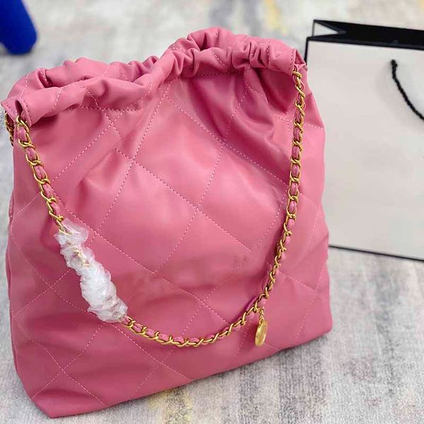 39c vintage women totes bags solid color genuine leather designer bag large capacity shopping handbag golden pendant chain classic handbags
39c vintage women totes bags solid color genuine leather designer bag large capacity shopping handbag golden pendant chain classic handbags