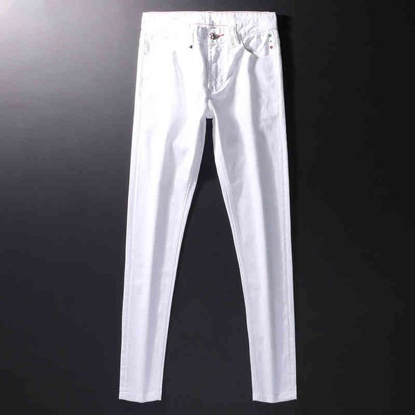 men's jeans white jeans men's 2022 spring high-end fashion brand simple and versatile fashionable slim leggings stretch p9qq, Blue
men's jeans white jeans men's 2022 spring high-end fashion brand simple and versatile fashionable slim leggings stretch p9qq, Blue