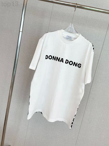 women's t-shirt designer chaopai 22 early spring new full letter printing on the back super cool personalized casual loose short sleeve, White
women's t-shirt designer chaopai 22 early spring new full letter printing on the back super cool personalized casual loose short sleeve, White
