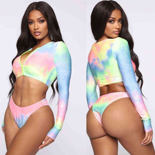 long strange bikini sleeve zipper swimsuit women's colorful bikini swimsuit 2107-1, White;black
long strange bikini sleeve zipper swimsuit women's colorful bikini swimsuit 2107-1, White;black