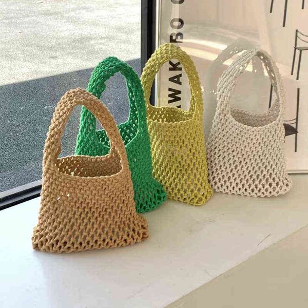 2022 new cotton thread knitted women handbags ladies net hollow out mini tote bag women woven shoulder bag beach bag sets g220524
2022 new cotton thread knitted women handbags ladies net hollow out mini tote bag women woven shoulder bag beach bag sets g220524