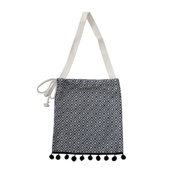 ins simple drawstring bag retro fur ball canvas bag geometric graphic print shoulder bag
ins simple drawstring bag retro fur ball canvas bag geometric graphic print shoulder bag