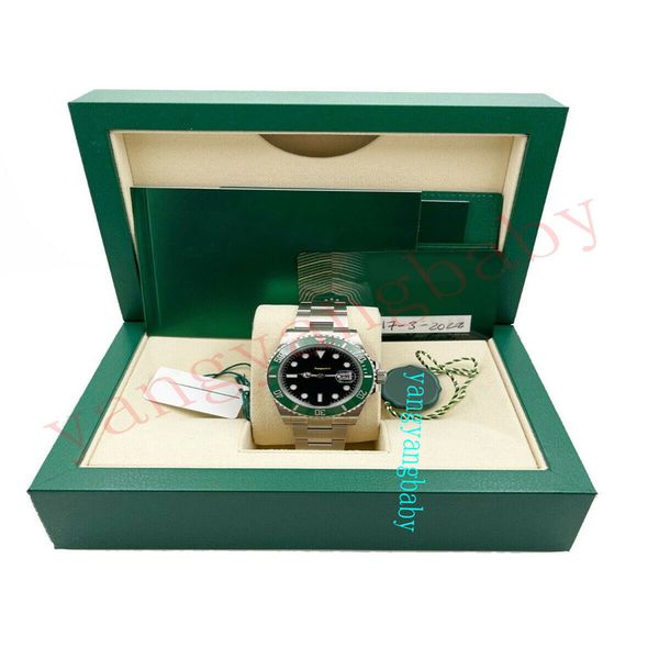 2022 watches green ceramic 41mm date automatic stainless steel men bracelet watch 126610ln japan mechanical men wrisrwatch, Slivery;brown
2022 watches green ceramic 41mm date automatic stainless steel men bracelet watch 126610ln japan mechanical men wrisrwatch, Slivery;brown