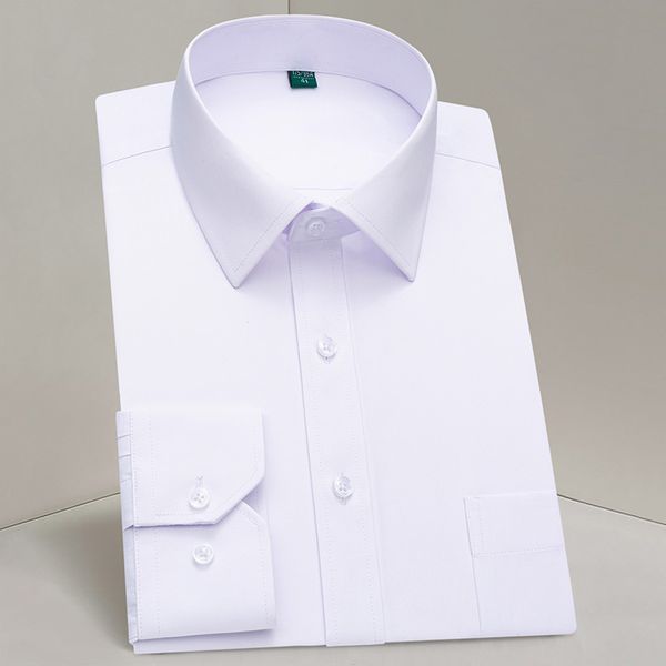 breast pocket white formal shirt mens for business solid social dress men shirts long sleeve work office light blue black pink, White;black
breast pocket white formal shirt mens for business solid social dress men shirts long sleeve work office light blue black pink, White;black