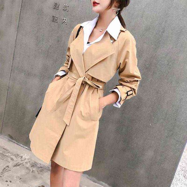 women's trench coats ailegogo women ol belt long coat casual loose fit turn down collar female outwear 2022 fashion ladies t220809, Tan;black
women's trench coats ailegogo women ol belt long coat casual loose fit turn down collar female outwear 2022 fashion ladies t220809, Tan;black